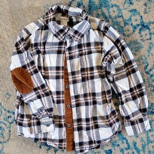 Boys button down flannel